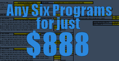 Choose Any Six Programs for $888